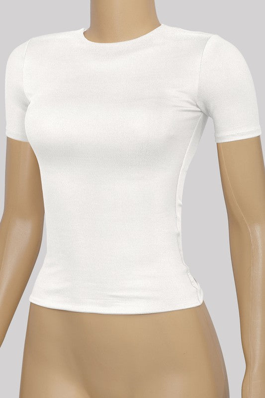 Classic Short Sleeve Tee - White