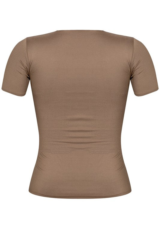 Classic Short Sleeve Top - Java