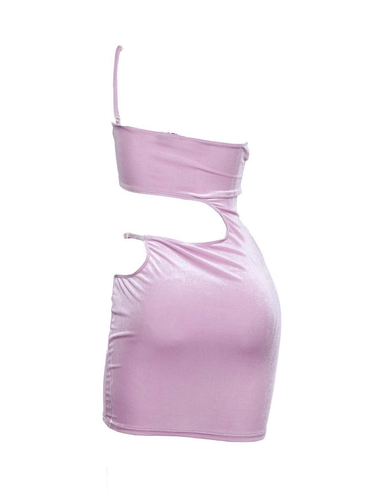 Holiday Gift Velvet Mini Dress